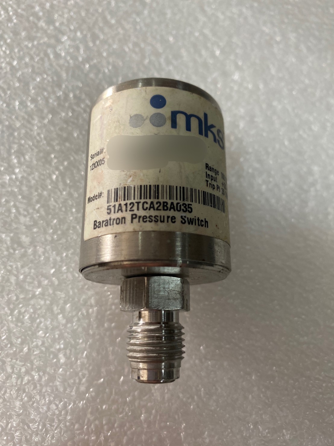 MKS Baratron Pressure Switch 51A12TCA2BA035圖片